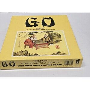 Go Deluxe - “A Game of Oriental Strategy” Board Game Complete